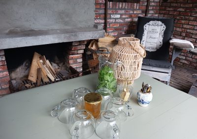 Kachel-prieeltje
